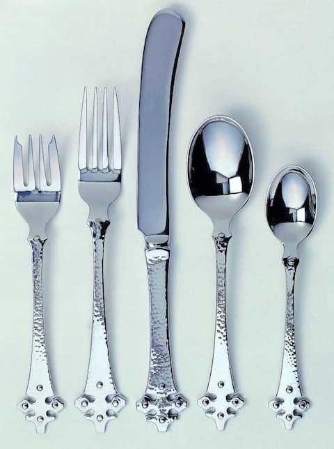 Ginkgo International 'Crusader' 5-piece Place Setting Set