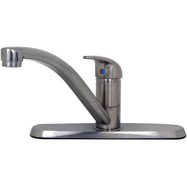 Price Pfister Stainless Steel Single-handle Kitchen Faucet - Silver