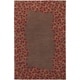 preview thumbnail 42 of 75, Rome Hand Tufted Floral Border Area Rug Brown - 12' x 15' - Runner/Rectangle