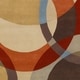 preview thumbnail 51 of 97, Mayflower Handmade Modern Circles Wool Area Rug