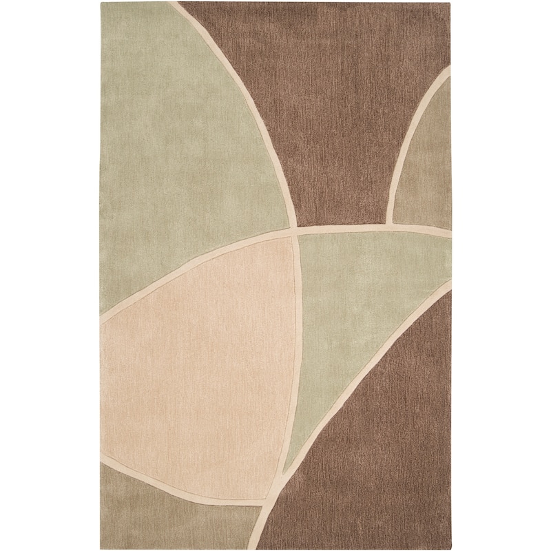 Porch & Den Gervais Hand Tufted Modern & Contemporary Abstract Area Rug
