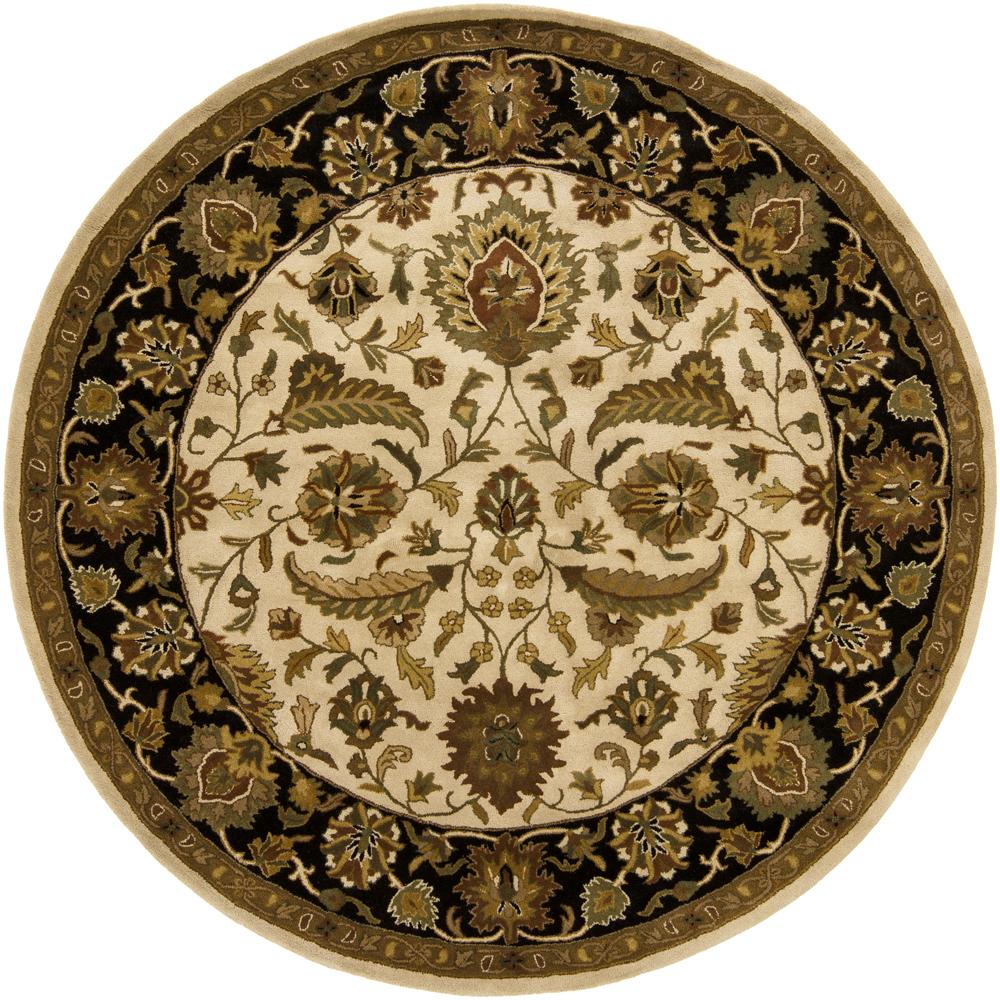 Shop Artist's Loom Handtufted Traditional Oriental Wool Rug (7'9 Round