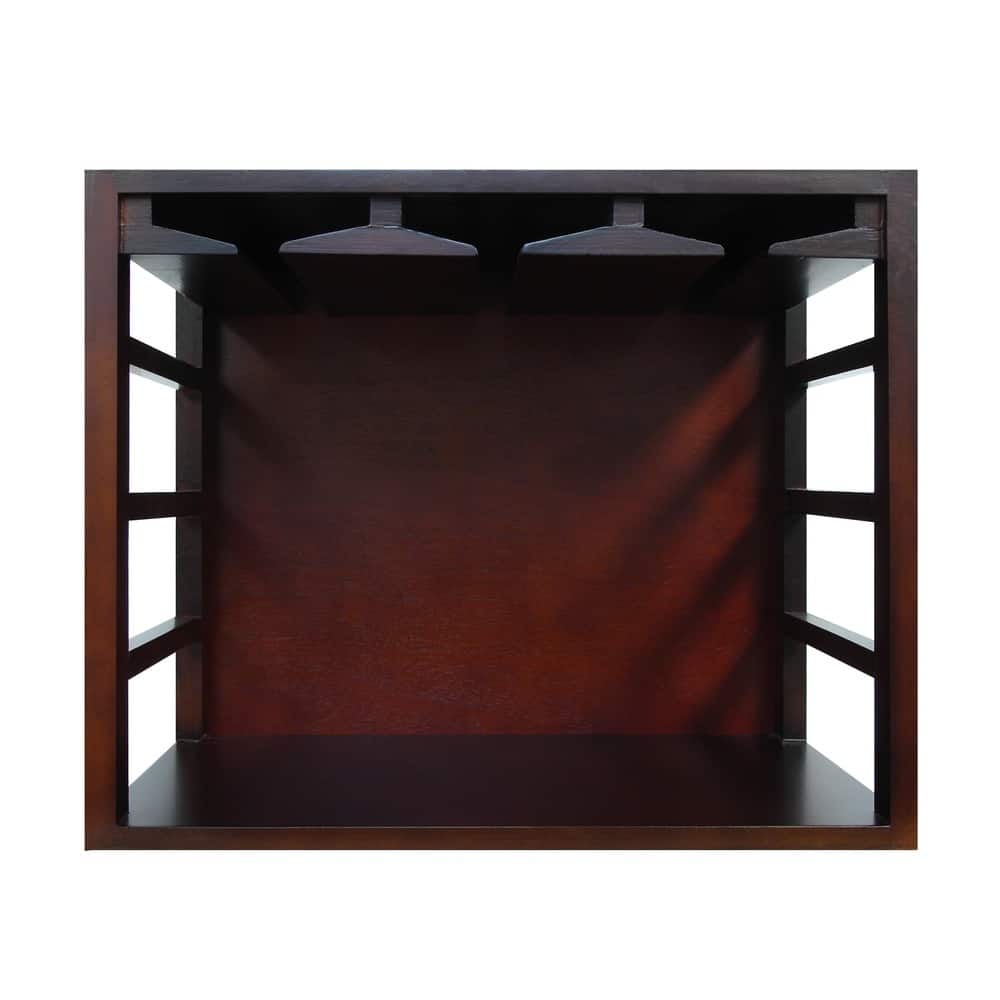 Epicureanist Stackable Wood Wine Glass Rack