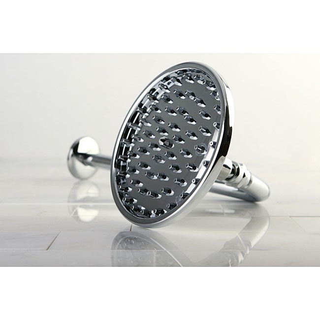 Rainfall Chrome 6 inch Shower Head With 12 inch Shower Arm