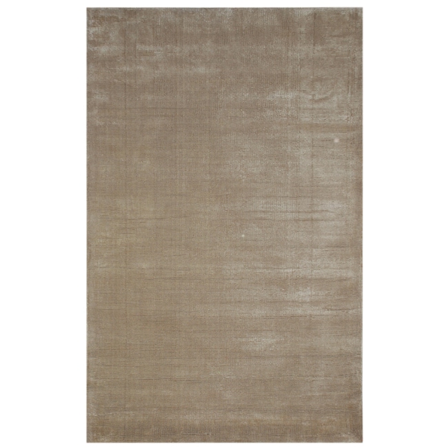 Hand loomed Haiden Neutral Wool/viscose Area Rug (36 X 56)