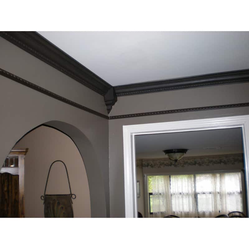 Rope 4 1/4-inch Crown Molding (8 pieces)