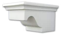 Classic Corbel White Wall Ornament