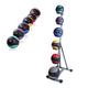 CAP Barbell Medicine Ball Set with Spinal Rack - Thumbnail 0