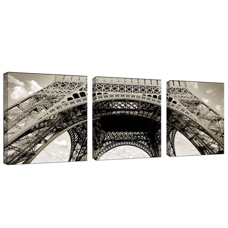 Preston 'Tour de Eifel ' 3-panel Art Set - Bed Bath & Beyond - 5515342