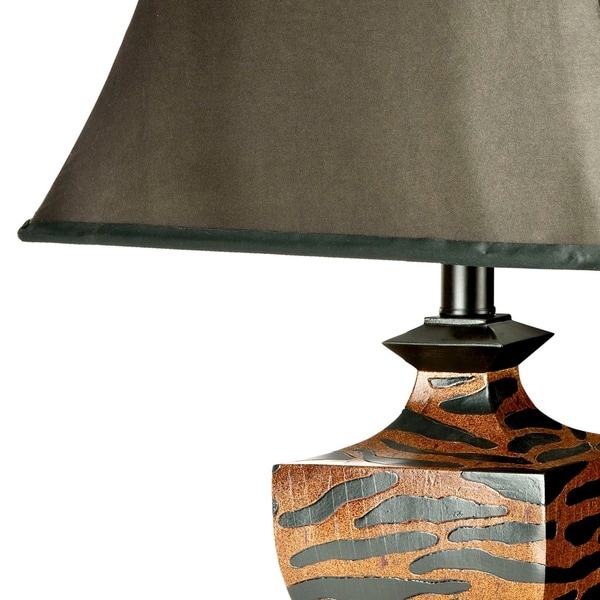 Safavieh Lighting 33-inch Safari Zebra Table Lamp (Set of 2)