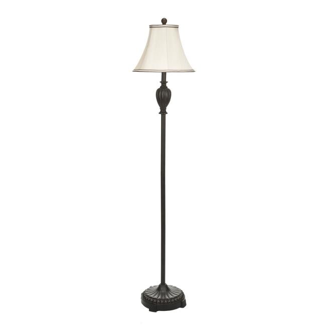 Indoor 1 light Antiqued Steel Classical Floor Lamp