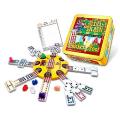 Mexican Train and Chickenfoot Dominoes: The Complete Dual Game Set