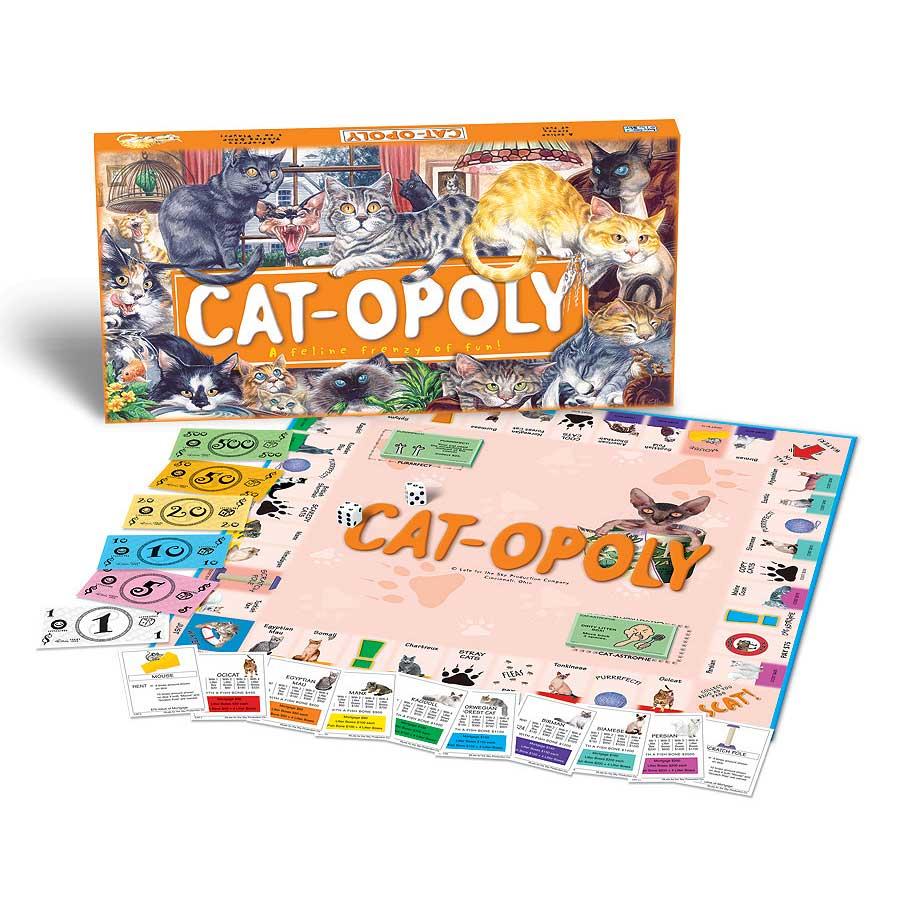 Cat opoly Game  ™ Shopping Board Games