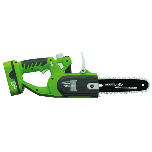 Earthwise 10-inch Lithium Chain Saw