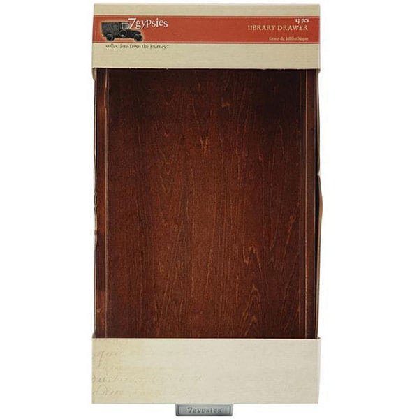 7 Gypsies Woodgrain Library Drawer and 6.25 x 11.75-inch Index Cards. Opens flyout.