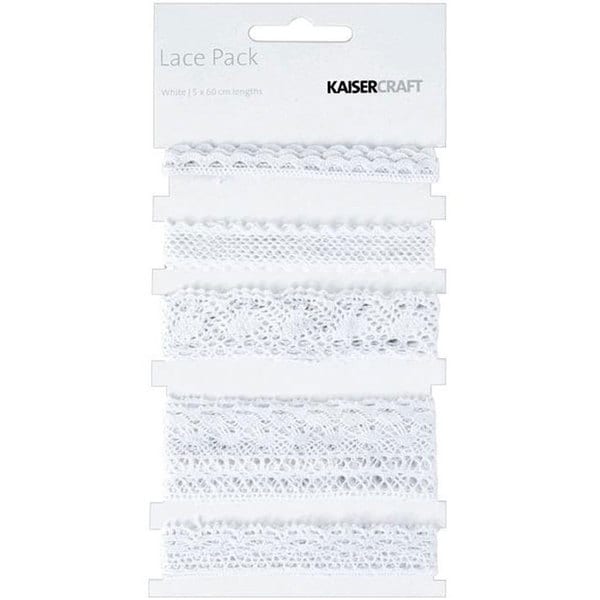 Kaisercraft White Lace Pack