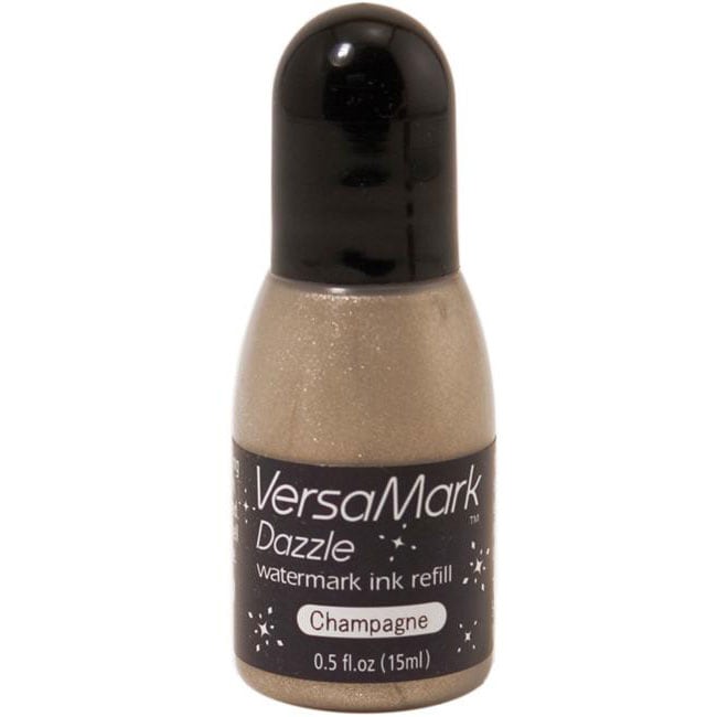 Versamark Champagne Dazzle Inker Refill