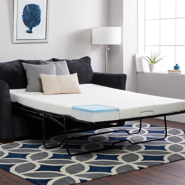 Select Luxury Flippable 4-inch Full-size Foam Sofa Sleeper Mattress (Mattress Only)