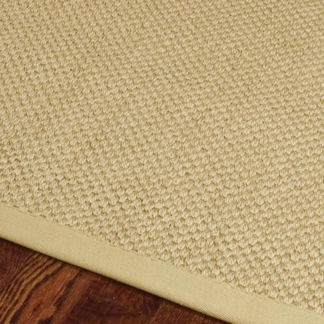 Hand woven Resorts Natural/ Beige Fine Sisal Rug (6 Square)
