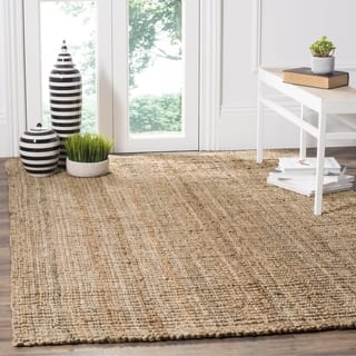 Jute Round Oval Square Area Rugs For Less Safavieh Casual Natural Fiber Hand Woven Accents Chunky Thick Jute Rug 7