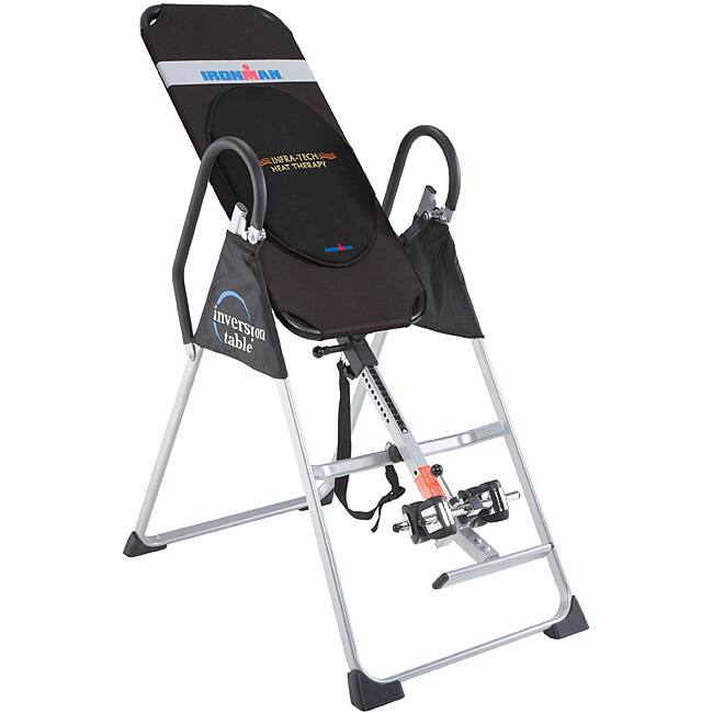 Ironman Gravity 1000 Inversion Table with Heat Therapy Cushion ...