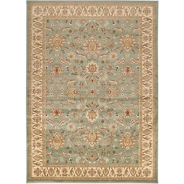 Laurel Creek James Border Area Rug - 5'3 x 7'6
