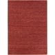 preview thumbnail 111 of 110, Chapra Hand Woven Chunky Jute Area Rug 8' x 11' - Red - Rectangle