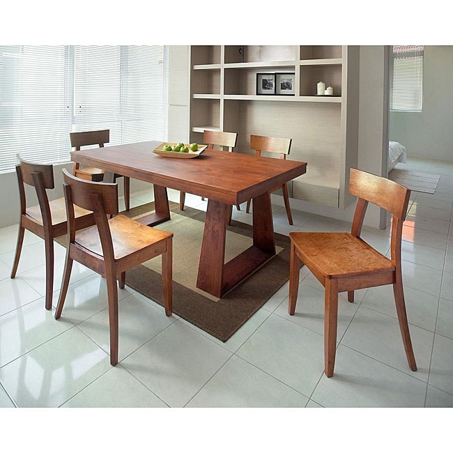 Emily New Oak 7 piece Dining Set