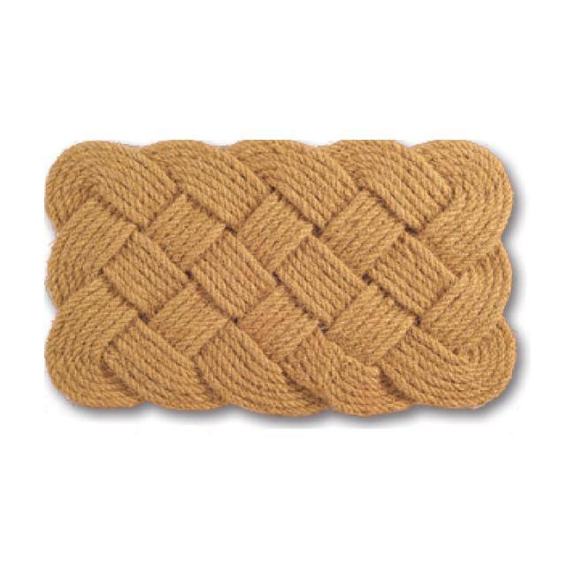 Rope Coir Braided Door Mat (30 x 18)