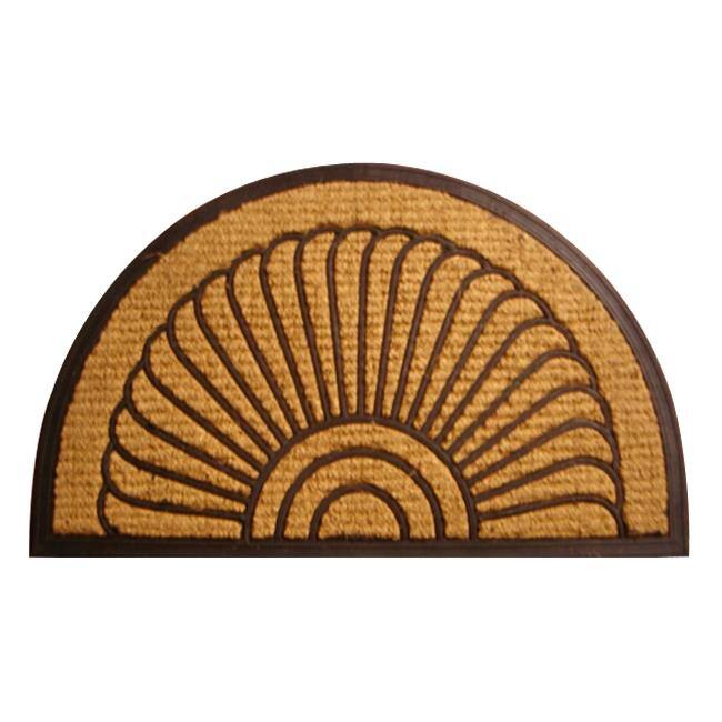 Fan Coir Door Mat (30 x 18) - 30 x 18