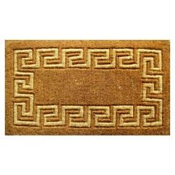 Greek Key Coir Door Mat (24 x 39) Imports Decor Door Mats