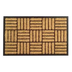 Criss Cross Coir Door Mat (30 x 18)