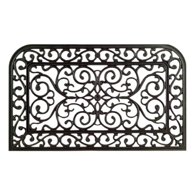 Monarch Rubber Abstract Door Mat (30 x 18) - 30 x 18