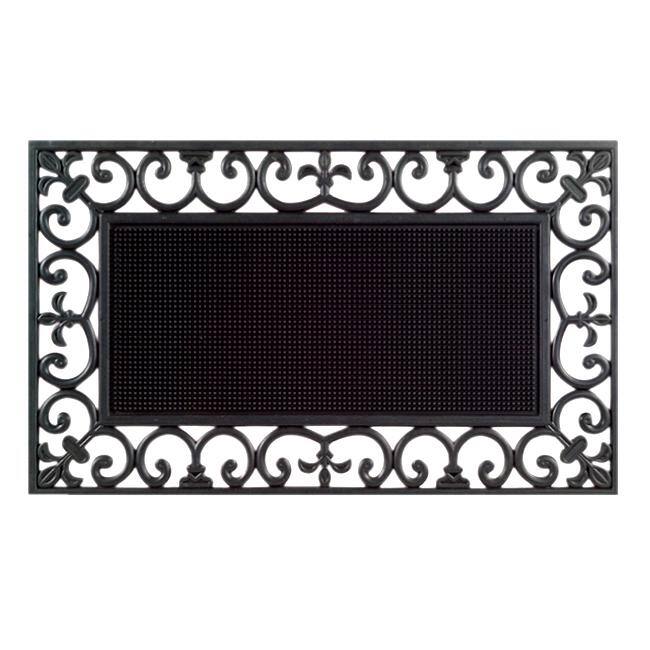 Traypin Black Door Mat (30 x 18) - 30 x 18