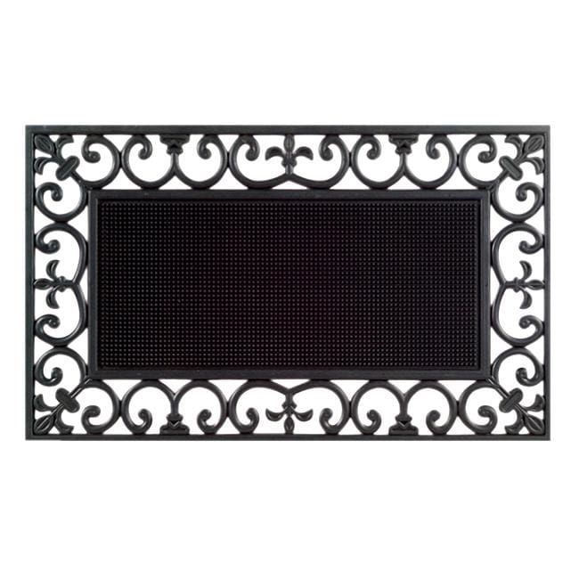 Traypin Black Door Mat (30 x 18) - 30 x 18