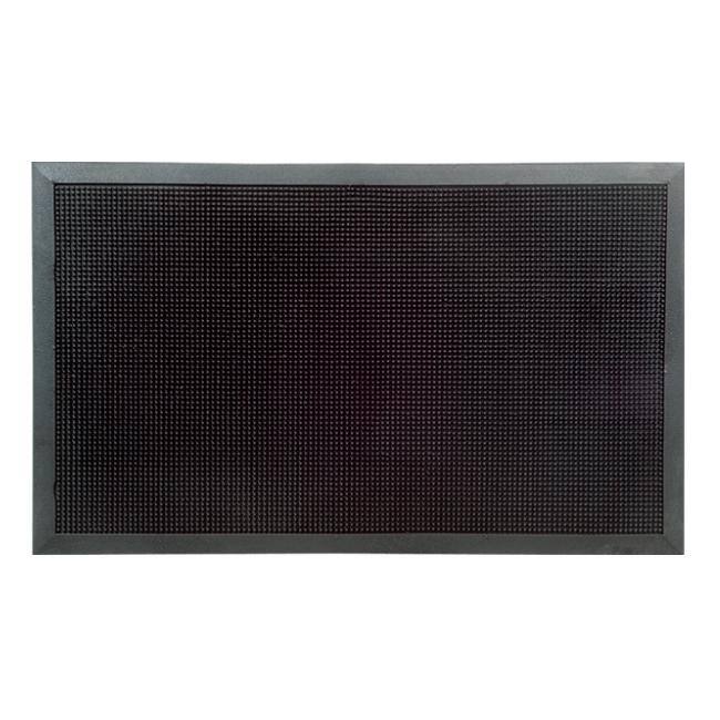 Black Rubber Stud Mat (30 x 18) - 30 x 18