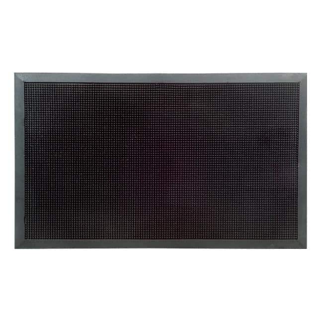 Black Rubber Stud Mat (30 x 18) - 30 x 18