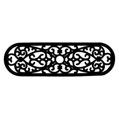 Elliptical Curl Door Mat (30 x 10) - 30 x 10