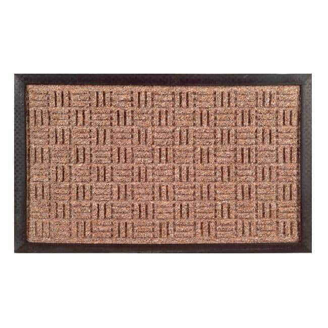 Synthetic Brown Door Mat (24 x 16) - 24 x 16