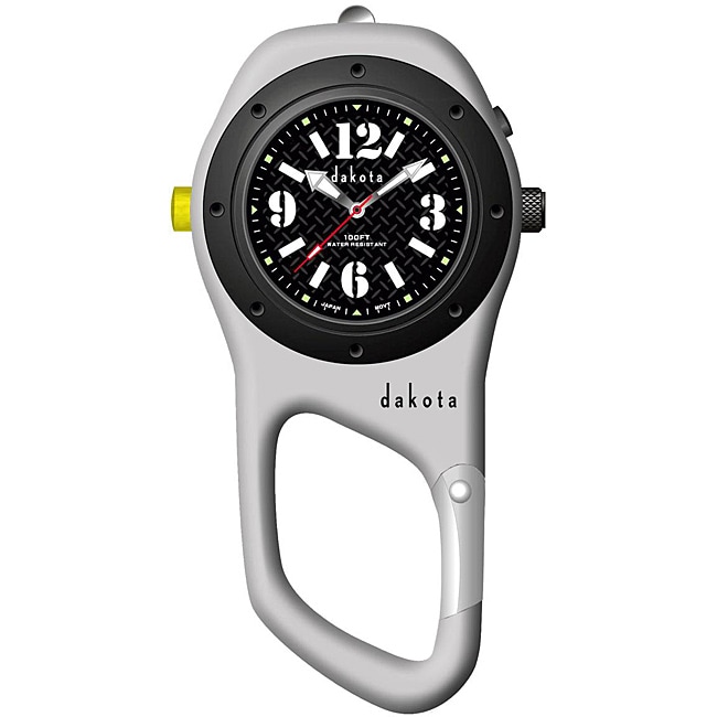 Dakota Men's Military Mini Clip Watch Free Shipping Today 13309734