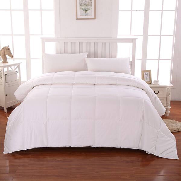 Shop Cotton Loft White Down Alternative Medium Warmth Comforter