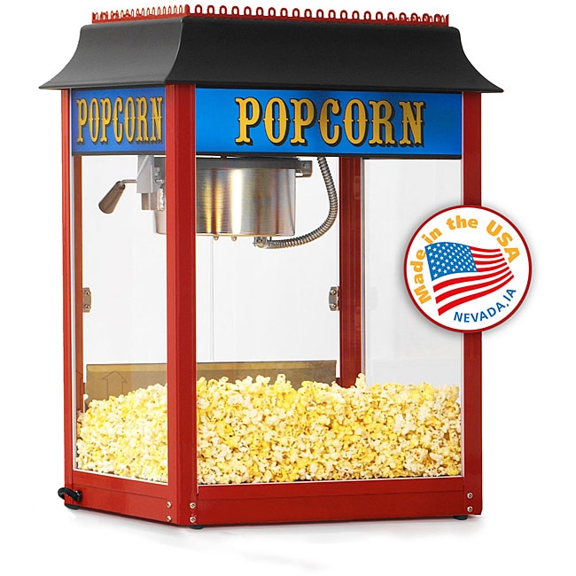 Shop Paragon 1911 8oz Red Popcorn Machine Free Shipping Today