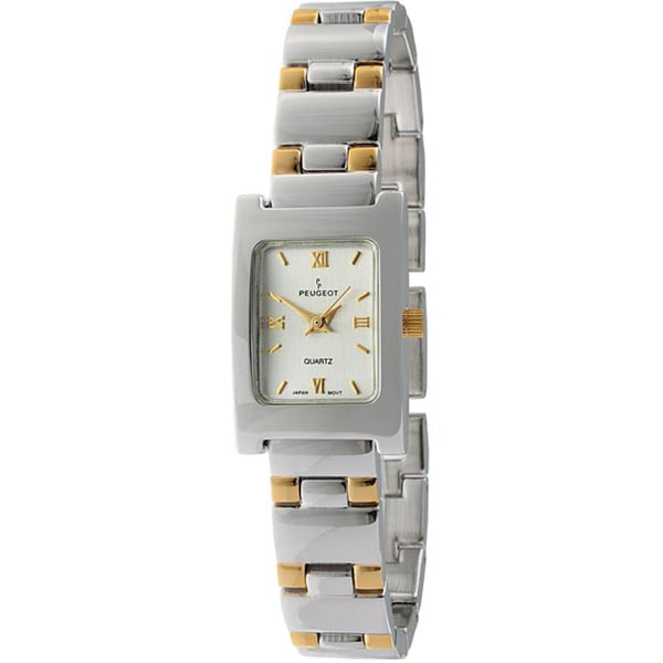 Peugeot Womens Two tone Bracelet Watch