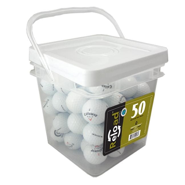 Callaway Hx Hot 50 count Recycled Golf Balls