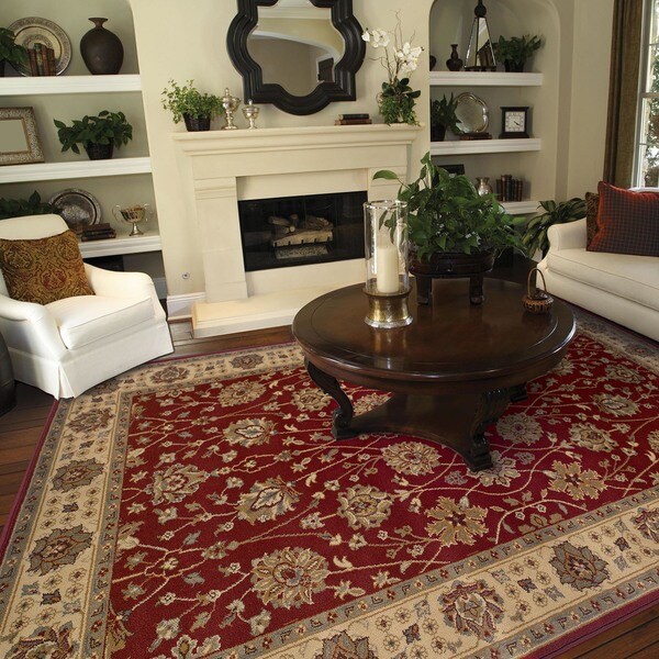 Red Oriental Rug (5' x 7'6)