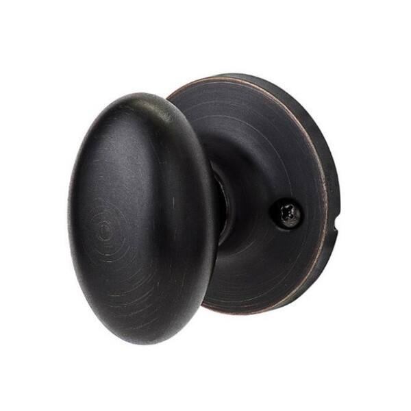 Shop Sure Loc Vintage Bronze Egg Shaped Dummy Door Knob On Sale