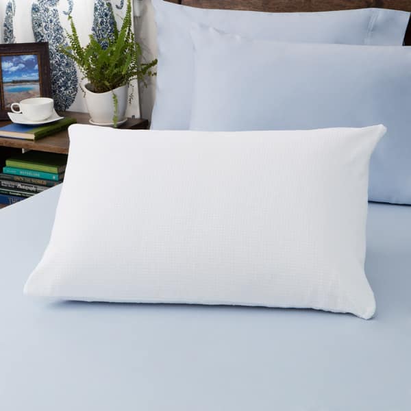 Authentic Talatech 230 Thread Count Latex Foam Firm Density Pillow King