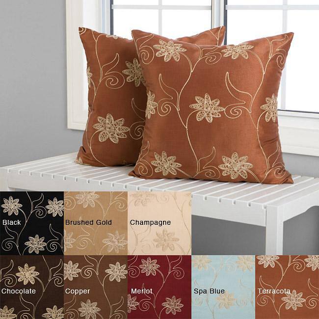 Countess 18-inch Decorative Pillows (Set of 2)