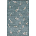Hand-knotted Seaboard Camel Wool Area Rug (5' x 8') - 5' x 8'