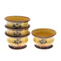 Certified International French Olives Ice Cream Bowl (Set of 4